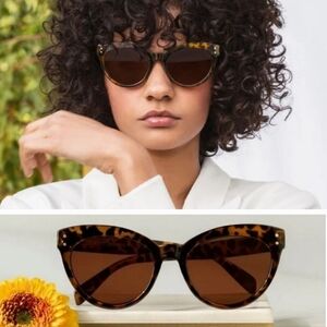 SAINT OWEN X CURATEUR WYLDE Tortoise Shell Sunglasses